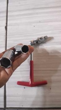 Product Review of Kunci busi flexible 16 21 mm set kunci busi t mobil motor spark plug socket - Alat pembuka busi kendaraan kunci T pasang copot busi set 3pcs kunci busi set from S** u**k M**g 0