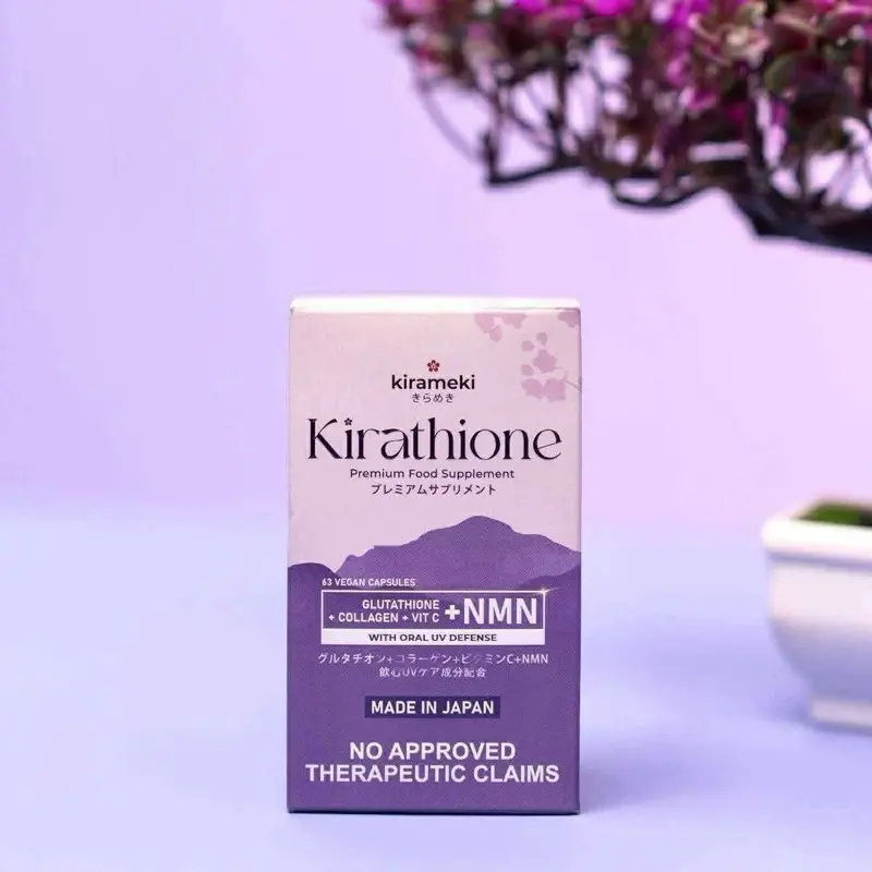 best glutathione made in japan Kirameki Kirathione Glutathione, NMN, Collagen, Vitamin C, Oral UV Defense  & 63 Capsules Made in Japan
