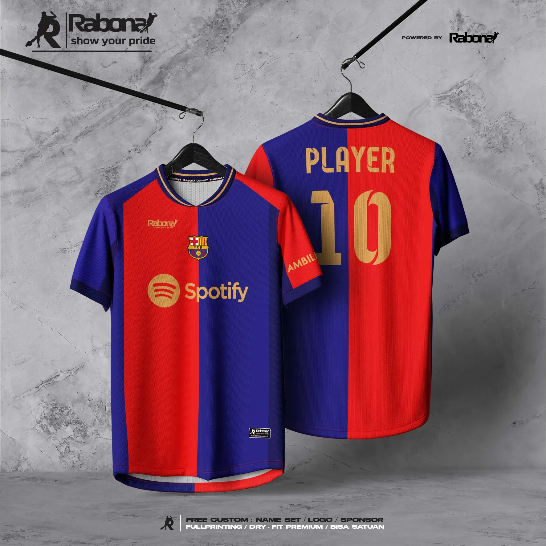 JERSEY FANTASI BARCELONA A58