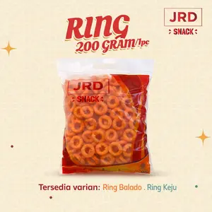 1 PCS SNACK RING JRD SNACK 200 GRAM SNACK MAKANAN RINGAN