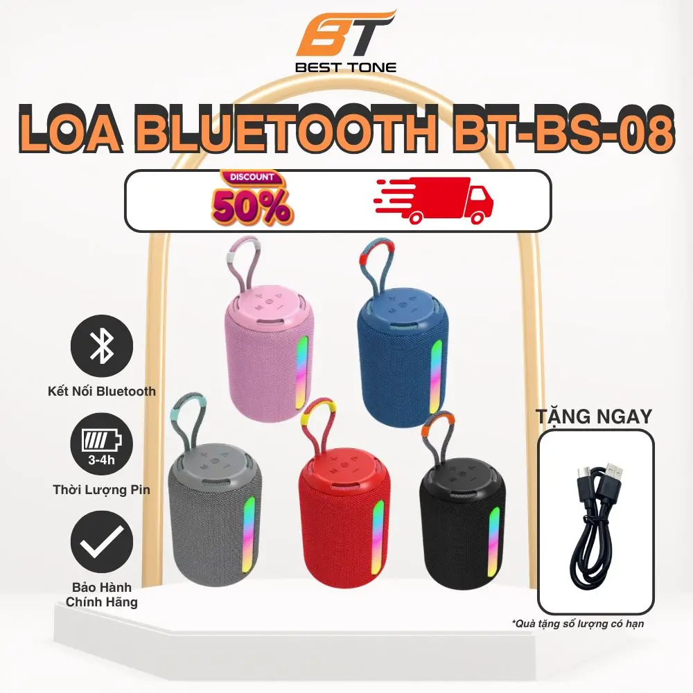 BT BEST TONE Loa Bluetooth BT-BS-08 mini Âm thanh lớn Bass mạnh Chống nước Chống bụi Thiết kế nhỏ gọn Dễ dàng mang theo đi làm đi học Nhiều màu sắc lựa chọn | BigBuy360 - bigbuy360.vn BT BEST TONE Loa Bluetooth BT-BS-08 mini Âm thanh lớn Bass mạnh Chống nước Chống bụi Thiết kế nhỏ gọn Dễ dàng mang theo đi làm đi học Nhiều màu sắc lựa chọn | BigBuy360 - bigbuy360.vn