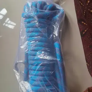 Tali Karmantel Paracord Panjat Tebing Mendaki dengan 2 Carabiner