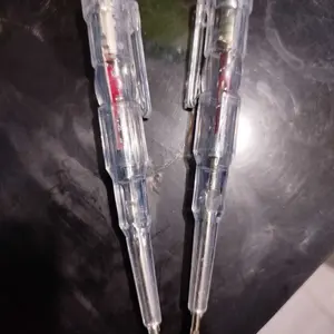 Tespen Dual Led Obeng Tester LIstrik With Indicator Tes pen Pengecekan Kabel Listrik – DISTRIBUTHOR