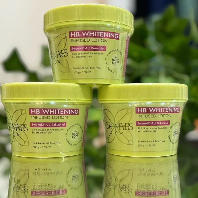 1pcs HB WHITENING INFUSEDE LOTION mencerahkan dan menyehatkan kulit by VDR MARS GLOW 3