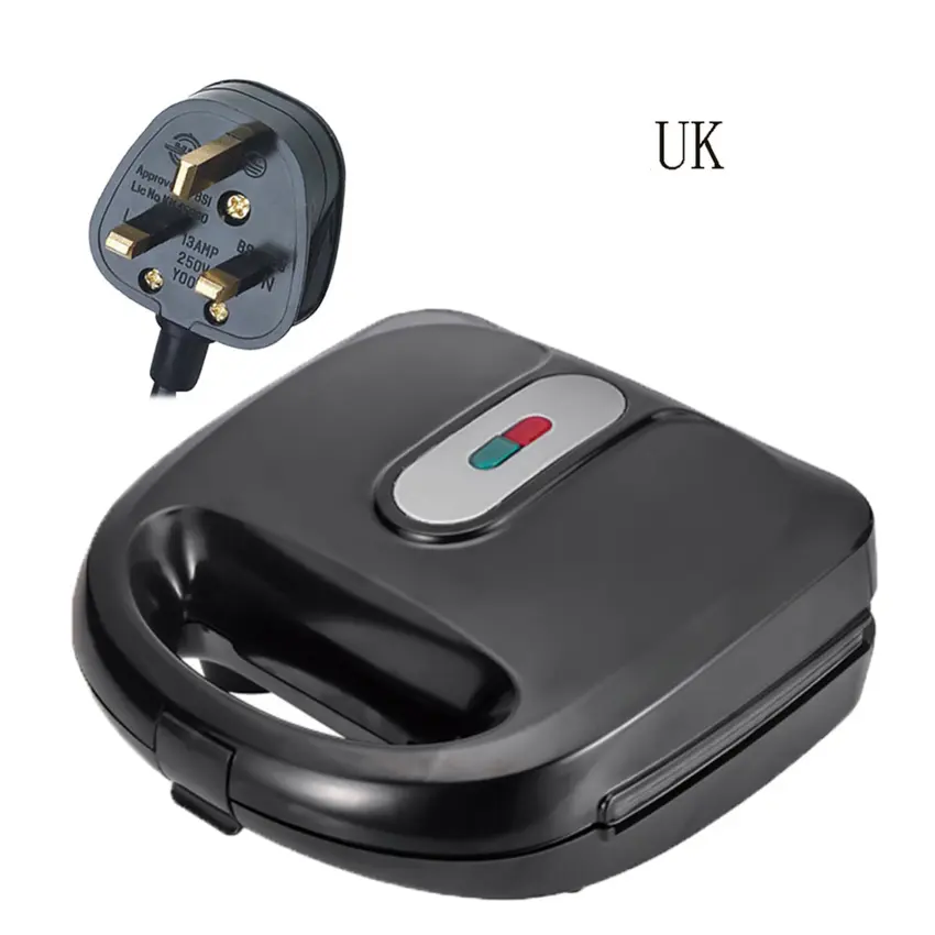 Multifunctional 6 in 1 Electric Waffle Maker Baking Sandwich Electric Baking Griddle Kitchen Appliances product description:Product name: 6 in 1 waffle makerMaterial: ABS+stainless steelProduct power: 750wVoltage: 220v-240v 50/60hzProduct size: