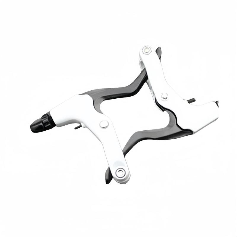 Product Introduction of Mountain Bike Handlebar, 2 Counts Aluminum Alloy Bike Brake Handle, Mountain Road Bike V-shaped Brake Lever, Bike Handlebar Accessories 2
