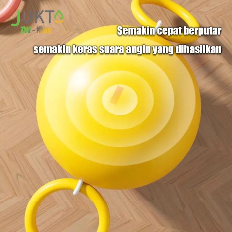 【ZW Nine】Peluit Roda Gila Roda Gila Bercahaya Putar Anak-Anak Mainan Bola Peluit 5