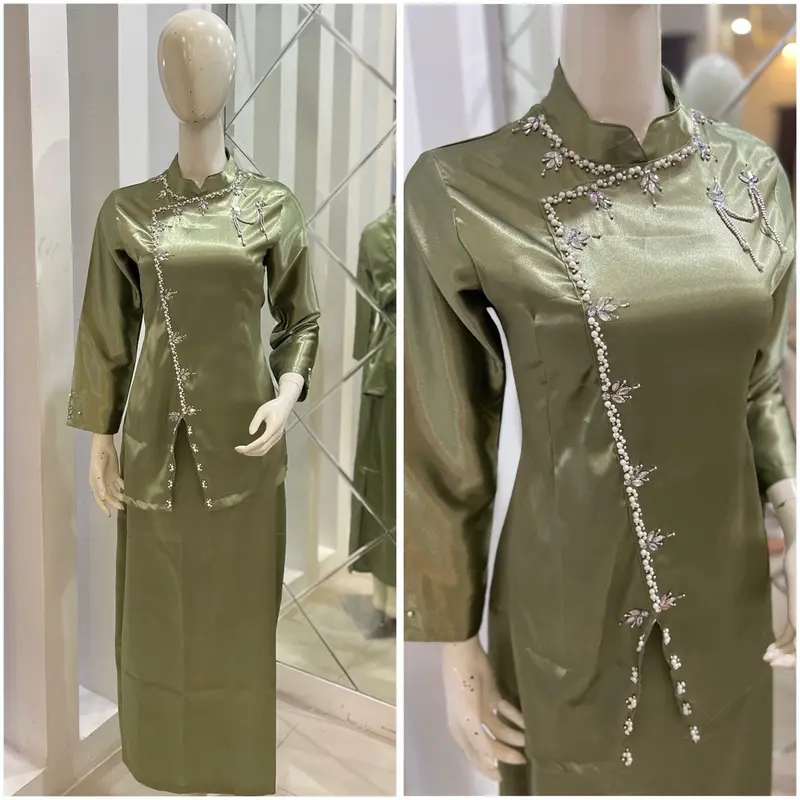 ￼COD SHAFANA KEBAYA KURUNG MALAYSIA / ATASAN KEBAYA KURUNG PAYET MATAHARI / KEBAYA KURUNG MELAYU / KEBAYA MODERN / FULL PAYET / KEBAYA BELAH SAMPING / KEBAYA FULL PAYET / KEBAYA SERAGAM KELUARGA 4