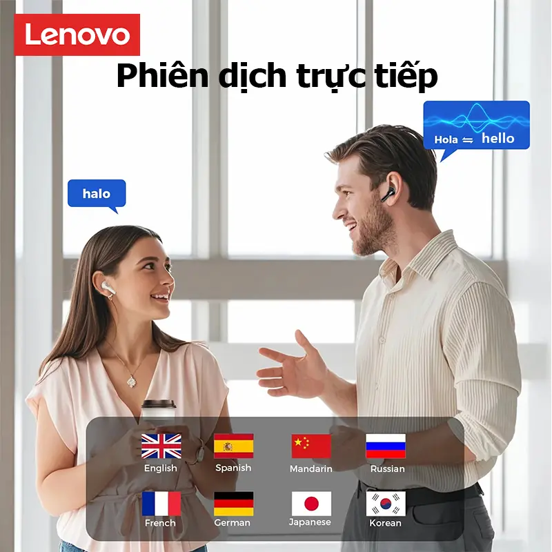 Lenovo LE220 Tai Nghe Không Dây Bluetooth V6.0 | Thiết Kế Giản Dịn + Tủ Sạc Da Little Cabin | AI Dịch Nhiều Ngôn Ngữ | Thoải Mái Đeo Suốt Ngày | Âm Thanh Nguyên Âm | BigBuy360 - bigbuy360.vn Lenovo LE220 Tai Nghe Không Dây Bluetooth V6.0 | Thiết Kế Giản Dịn + Tủ Sạc Da Little Cabin | AI Dịch Nhiều Ngôn Ngữ | Thoải Mái Đeo Suốt Ngày | Âm Thanh Nguyên Âm | BigBuy360 - bigbuy360.vn