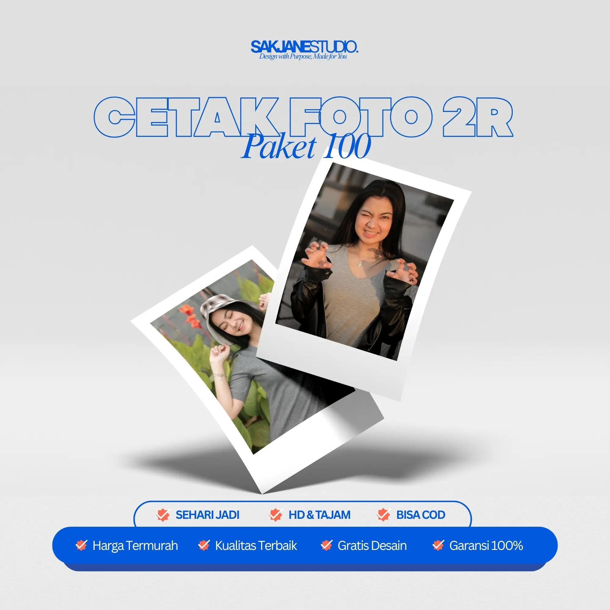 [TERMURAH] PAKET CETAK 100 FOTO 2R BERKUALITAS TANPA PO LANGSUNG KIRIM FOTO