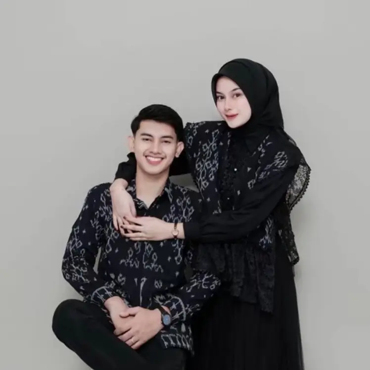 Set COUPLE TENUN KEMEJA DAN DRESS - kemeja dan dress Tenun blanket Series Sarimbit- Keluarga dan Pasangan couple tenun Etnik Tebal dan halus Kondangan
