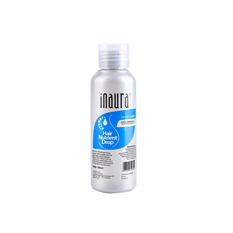 Inaura Vitamin Serum Rambut Hair Nutriet Drop 100ML Botol All Variant - Serum Rambut Inaura All Variant lengkap 2