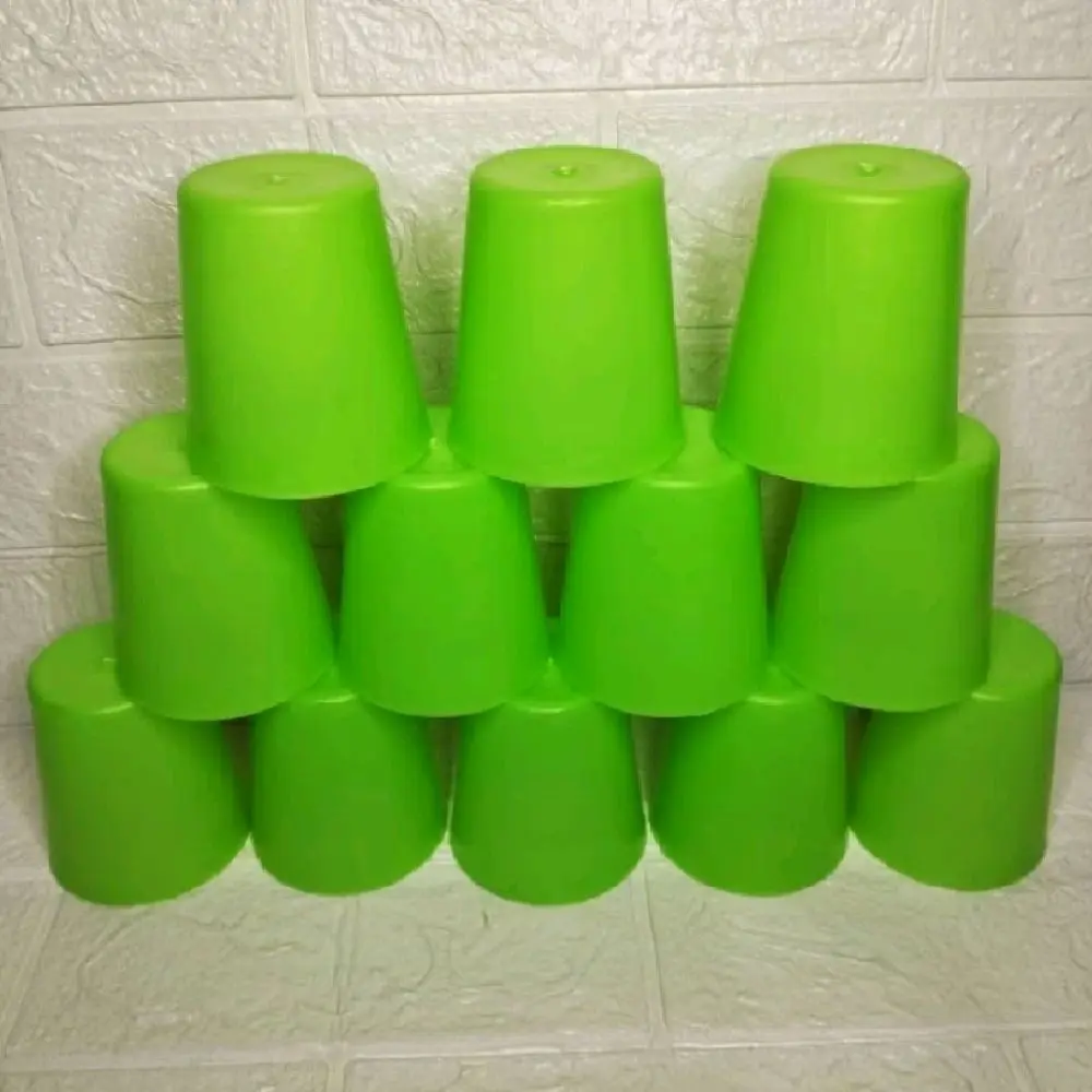 Cangkir/gelas plastik  12 pcs /1 lusin gelas plastik termurah