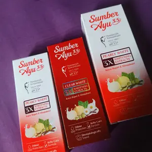 Sumber Ayu Kayu Rapet Whitening 50ml / 90ml / 200ml Clear White / Pearly White Triple Whitening Extracts | Manjakani Keset pembersih  area sabun  mimaw