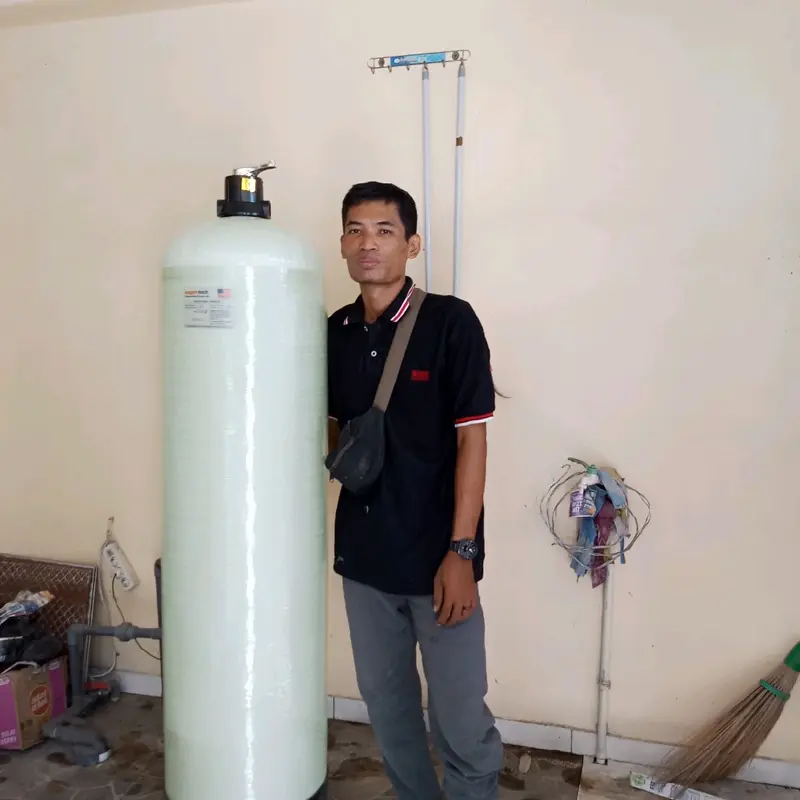 filter air sumur bor maupun PAM 4