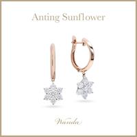 Gambar Anting Berlian Wanda - Sunflower Dangling - Earrings dari Wanda House Of Jewels Kota Administrasi Jakarta Pusat 1 Tokopedia