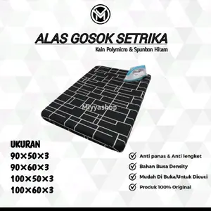 Alas Gosok Setrika Sudah Pakai Busa & Sarung Tebal Busa 3 Cm