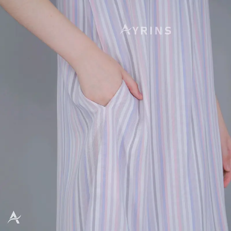AYRINS - Daster Adrina Salur Premium Bahan Rayon Viscose Daster Kekinian Busui Frendly Baju Wanita Terbaru 2