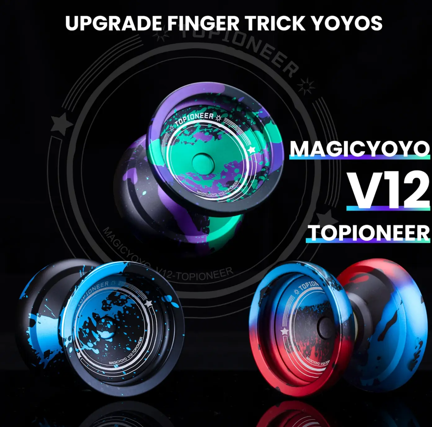 Original Magicyoyo V12 TOPIONEER Unresponsive + Responsive yo-yo