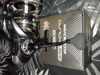 Product Review of Daido - Reel Grey Hound Waterproof 7.0 Power Handle - Reel Pancing from A**e 1