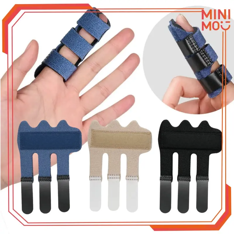 Fix Strap Finger Splint 3 Band Untuk Meluruskan Jari dan Meredakan Nyeri Sendi Jari