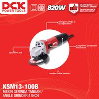 Gambar DCK Mesin Gerinda Tangan 4 Inch Slide Switch / Mesin Gerinda Listrik 4" / Gerinda Tangan Switch Samping 820 Watt / Grinda 4 Inch KSM13-100B dari DCK Power Tools Indonesia Kota Administrasi Jakarta Barat 4 Tokopedia