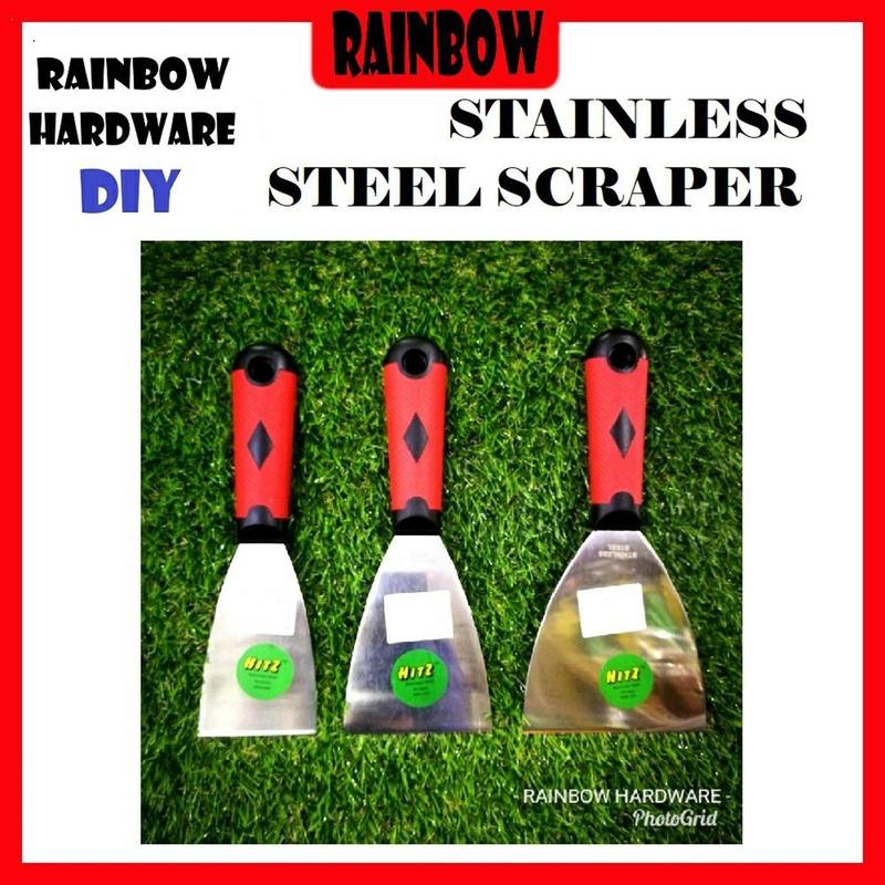 IRON BULL STAINLESS STEEL SCRAPER WITH RUBBER SOLID HANDLE - - TikTok ...