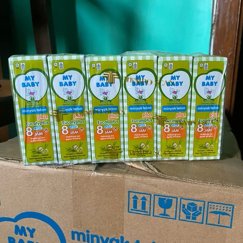 Minyak Telon My Baby 1 Lusin / 12 Botol 30 Ml - Cocok untuk Bayi - Cewek, Cowok Menghangatkan Kulit Perut 4
