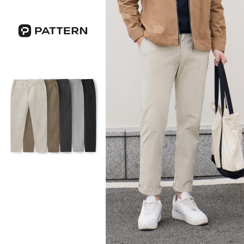 Quần Dài Kaki Suông Basic Ver2 PATTERN PQ026