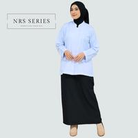 Gambar NRS Series - Baju PDH Putih Seragam Dinas PNS - hitam putih set rok, S dari NRS Series_NEW Kab. Tasikmalaya 5 Tokopedia