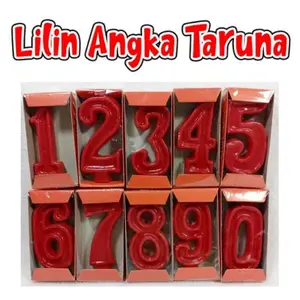 LILIN ULANG TAHUN ANGKA