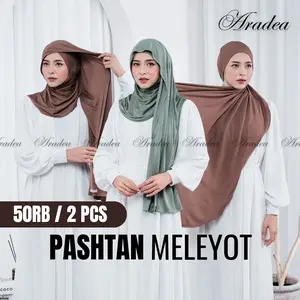 (50rb dapat 2 Pcs) Pashmina Instan Meleyot Diva - Jilbab Langsung Slup Mamanur Dengan Inner Bando Putar Pasmina Oval Jersey Instan Mleyot Kerudung Pashtan Flowy Syari Sheena Jilbab Lyra MamaNur Aurell Muslim Wanita Menyatu Ciput