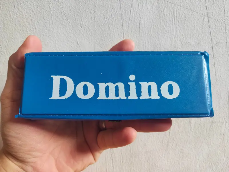 Batu GAPLE / Batu DOMINO + Tas Kotak Penyimpanan 2