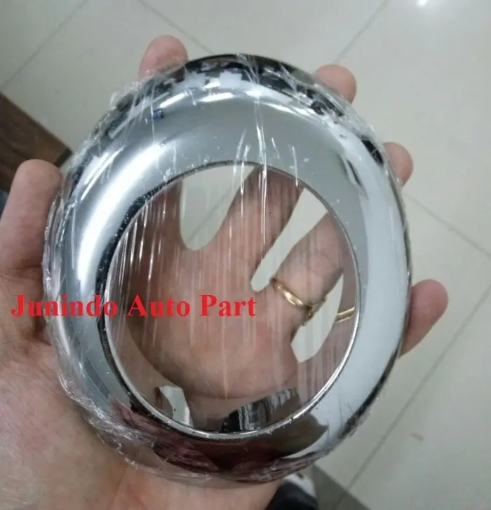 PROMO - RING CHROME COVER FOG LAMP KIRI MITSUBISHI PAJERO DAKAR 0