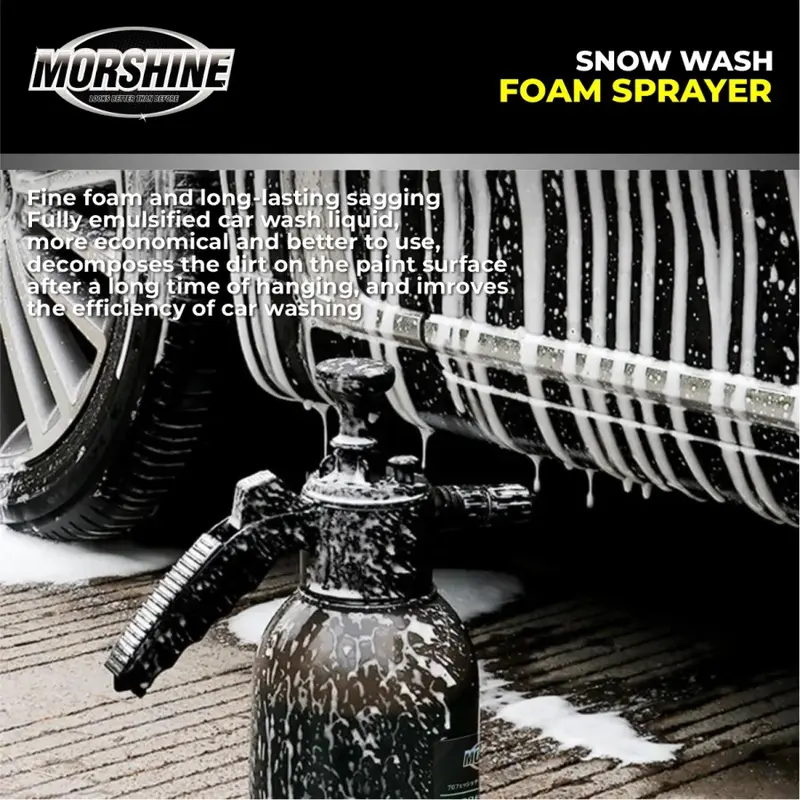 Sprayer Alat Semprot Salju Cuci Motor Mobil Snow Wash Manual Premium 2L Pompa Car 3