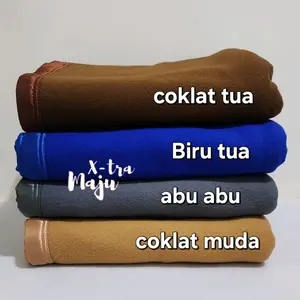 selimut polos hotel dewasa lembut flanel hangat dan ringan