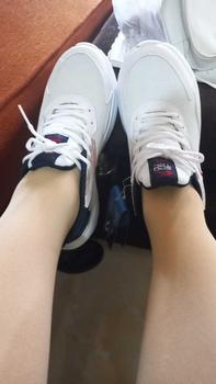 Product Review of Spotec Running Orbit  Sepatu Lari Pria Wanita Putih - Biru Tua from n**1 1