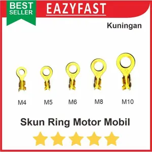 Skun Kabel Bulat Ring O Aki Accu Motor Mobil Sekun Socket M3 M4 M5 M6 M8