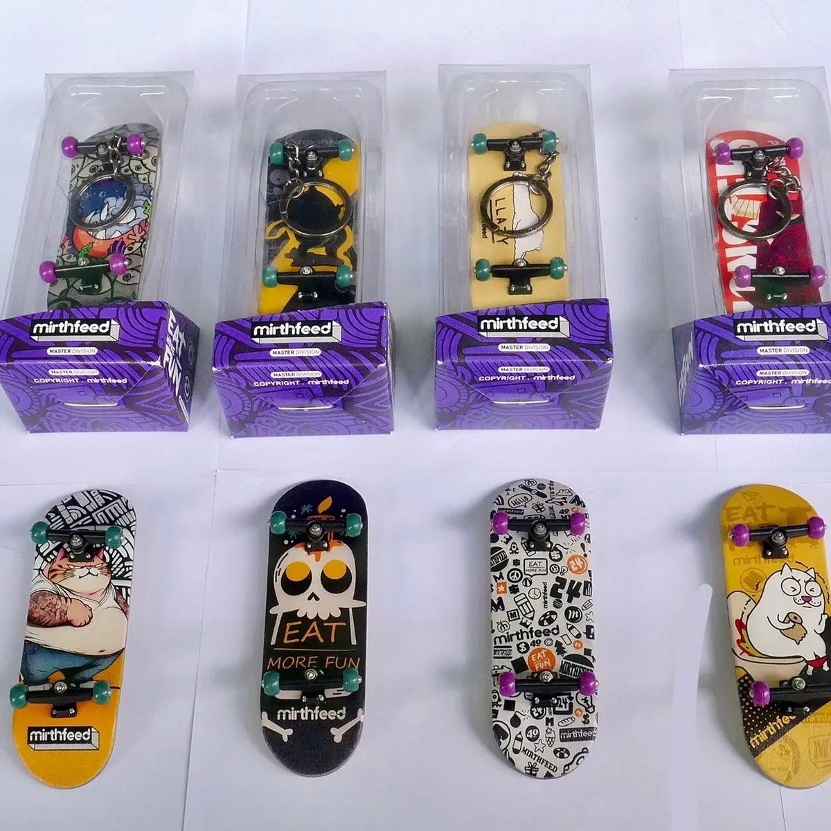 Fingerboard 32mm MIRTHFEED Wooden Bearing