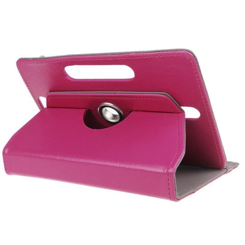 Tablet PC P20 8 10.1 10 inci Inch Android Tab Rotary Case Leather Flip Casing Book Cover Kesing Biru Hitam 4