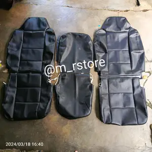 Sarung Jok Mobil GIGA Tronton warna Hitam Bagian Supir
