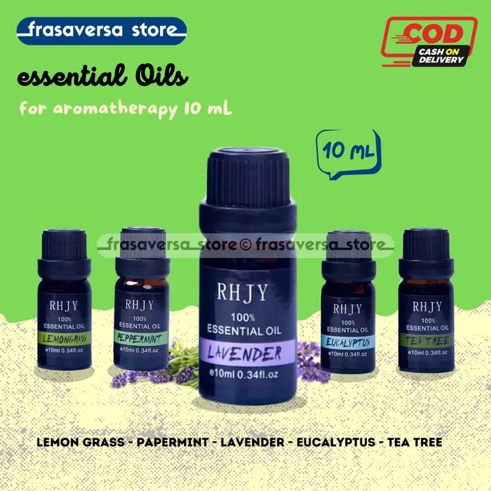 Diffuser Aromatherapy Essential Oil Minyak Aromaterapi 10ml