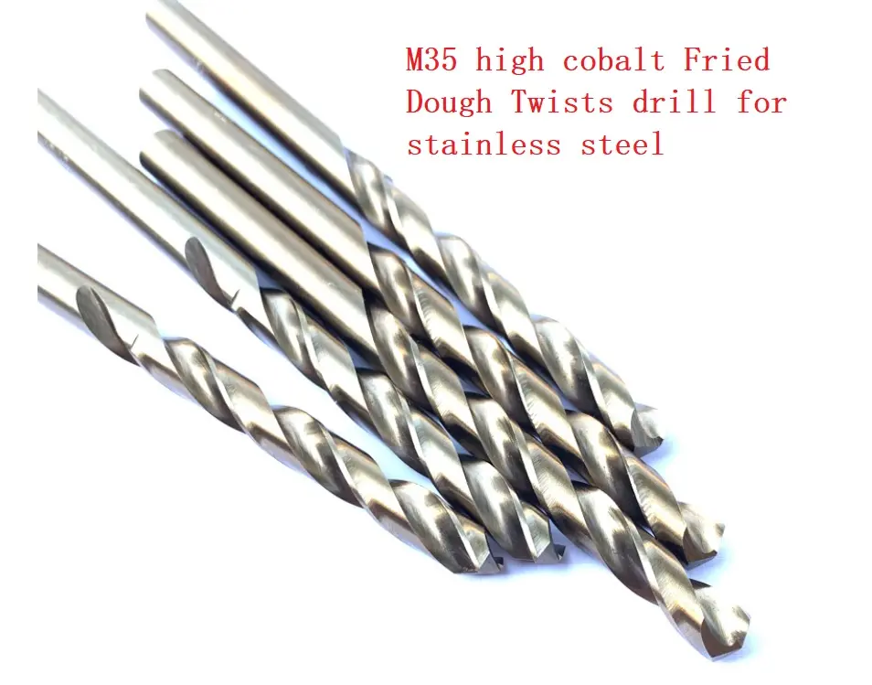 Fried Dough Twists drill bit 1-16mm stainless steel special drill bit superhard alloy steel drill bit