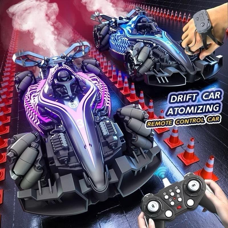 BẢN PRO SPORT Xe Đua F1 Pro Drift Sport Điều Khiển Từ Xa 4 Động Cơ Mạnh Mẽ Phun Khói Pin Sạc Đèn Led ABS Cao Cấp 36*18*11cm