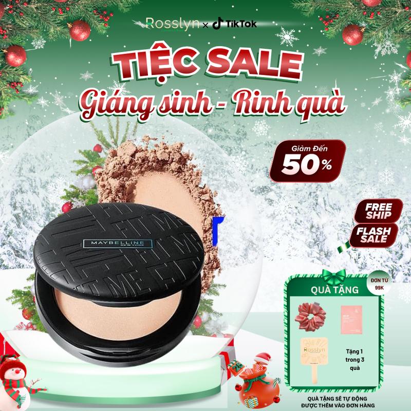 Phấn Phủ Kiềm Dầu Mịn Lì 16H Che Phủ Chống Nắng SPF32 PA+++ Maybelline New York Fit Me Compact 6