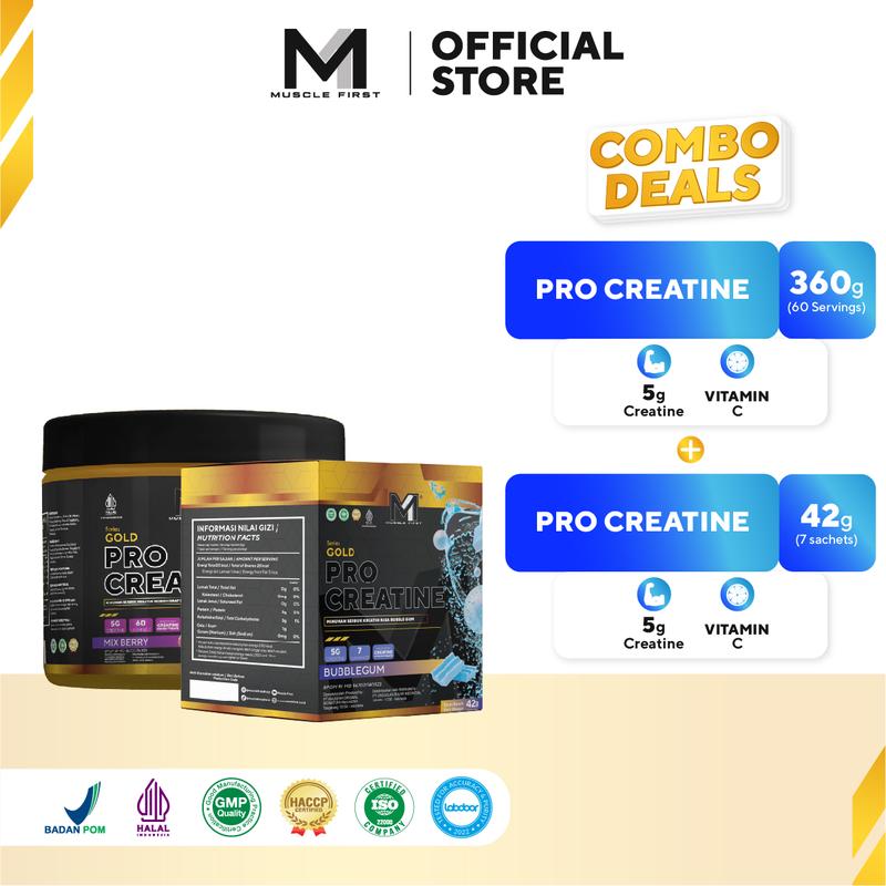 [BUNDLE] MUSCLE FIRST Pro Creatine 360gr + Pro Creatine Box - Shop ...