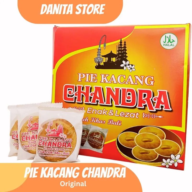 [DANITA] KUE MIX PIE SUSU | PIE KACANG | COKIES CHANDRA | 40PCS | 50PCS 1