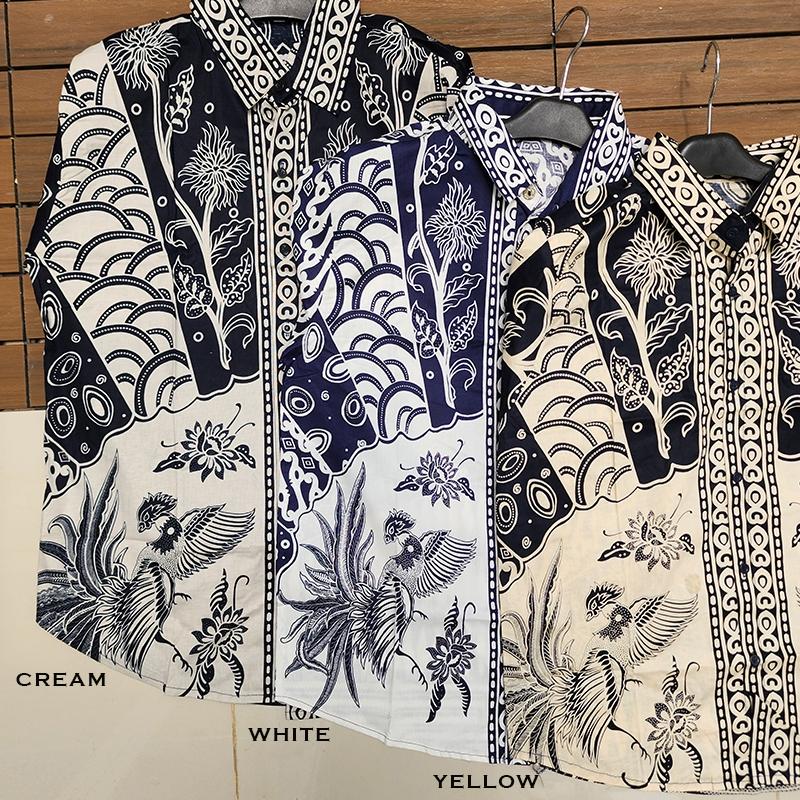 GIRLY GEORGE MAN STANDAR,JUMBO & SUPER JUMBO - KEMEJA BATIK MODERN  PRIA 5