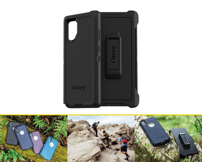 Product Introduction of OtterBox Defender Black Series Case For Samsung Galaxy Note 10 + / Note 10 Plus Phone Case Protective Cover Anti-drop protective shell | Authentic Original 10