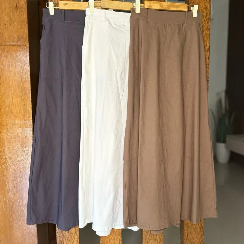 Rok Span Soft Jeans Premium Super Strechy Rok Panjang Wanita Premium Import Rok Wanita Bahan Soft Jeans Best Seller Strechy | Emicollection 1